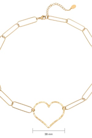 Collier Sweetheart Argenté Acier inoxydable h5 Image4