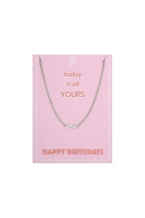 Halskette Today Is Yours - 1985 Silber Edelstahl h5 