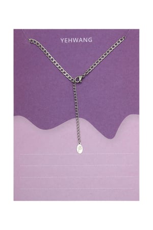 Necklace Happy Birthday Years - 1987 Silver Color Stainless Steel h5 Picture3