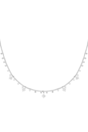 Necklace Universe Charms Gold Color Stainless Steel h5