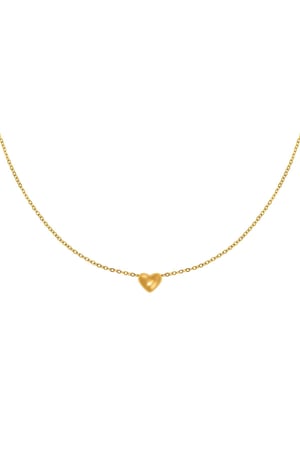Necklace Always in my Heart Silver Color Stainless Steel h5