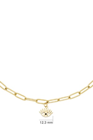 Halskette Surprise! Goldfarbe Edelstahl h5 Bild3