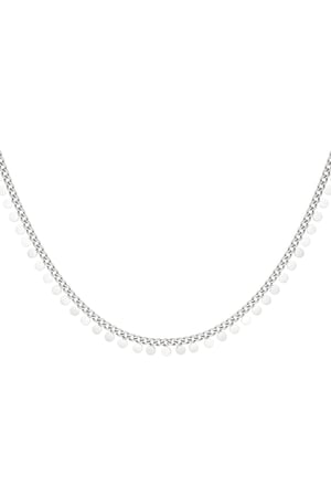 Roestvrijstalen ketting cirkels Goud kleur Stainless Steel h5