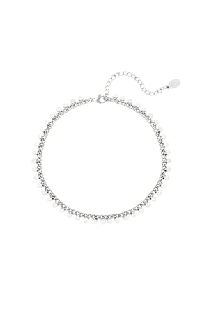 stainless steel anklet hearts  h5