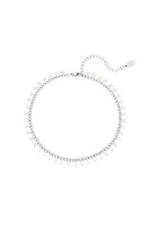 stainless steel anklet stars  h5