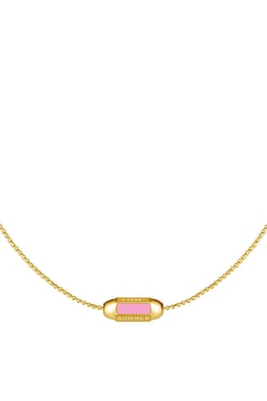 Ketting Summer Love Veelkleurig Multi Stainless Steel h5 Afbeelding2