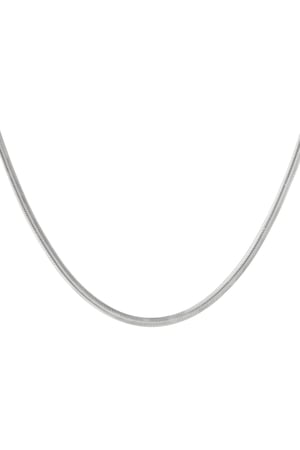 Catena a maglia piatta Gold Stainless Steel h5