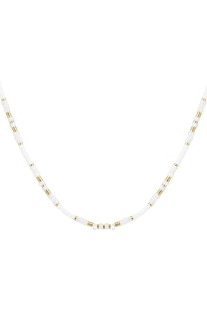 Bead chain color Pale Pink Hematite h5 
