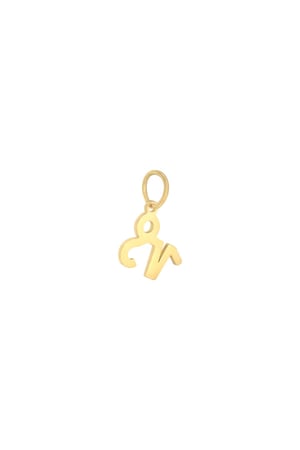 Charm Zodiac Taurus Plata Acero inoxidable h5 