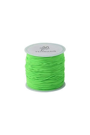 DIY Cord Color - 1MM Grün Elastic h5 