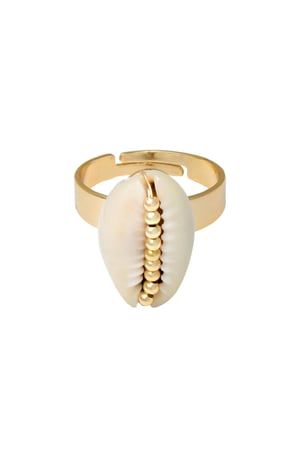 Ossessione della conchiglia dell'anello Gold Copper h5