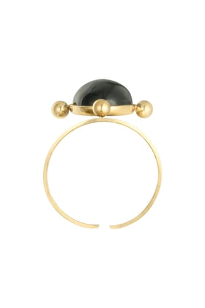 Bague Apollo Orange Acier inoxydable One size h5 Image4