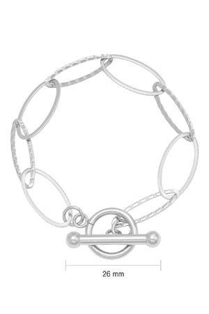 Armband Airy Links Silber Edelstahl h5 Bild2
