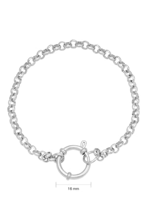 Bracelet Chain Rylee Argenté Acier inoxydable h5 Image2