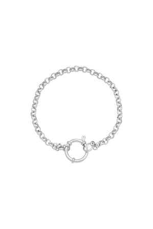 Bracelet Chain Rylee Argenté Acier inoxydable h5