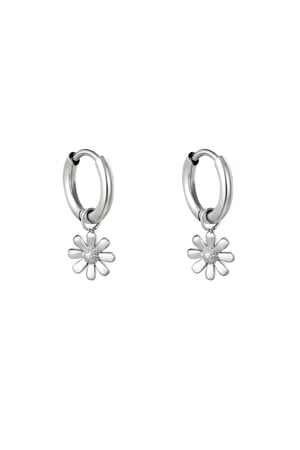 Ohrringe Little Daisy Silber Edelstahl h5 