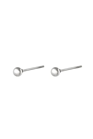 Oorbellen Big Dot Goud kleur Stainless Steel h5