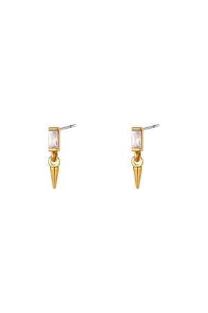 Boucles d'oreilles Little Cone Argenté Cuivré h5