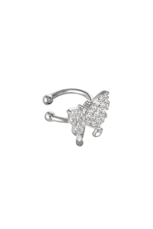 Earcuff Flying diamonds Silber Kupfer h5 Bild3