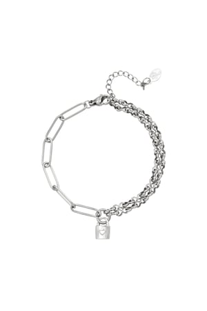 stainless steel bracelet lock  h5