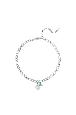 stainless steel bracelet with stone  h5