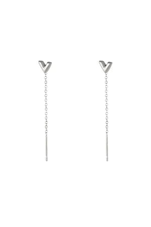 Collana Orecchini Freccia in Acciaio Inossidabile Gold Stainless Steel h5 
