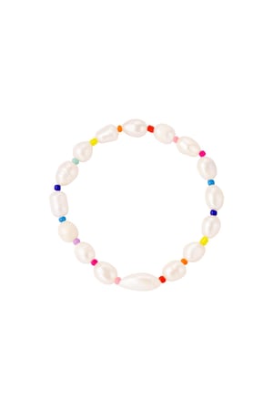 Bracelet pearls and beads Multi h5