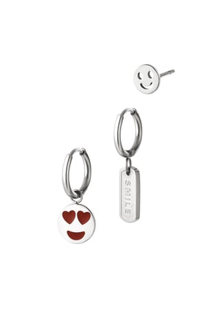 Trio-Ohrring-Set aus Edelstahl  h5 