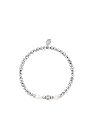 Armbandperlen mit Perlen Goldfarbe Edelstahl h5 