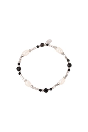 pulsera de cuentas de acero inoxidable  h5