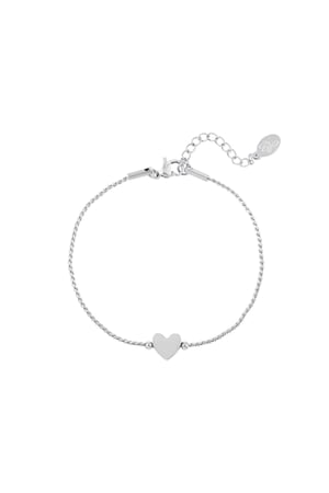 stainless steel bracelet heart  h5