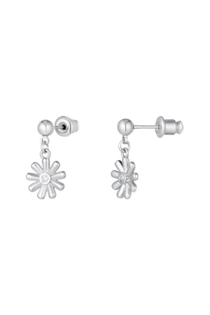 Earrings daisy - Sparkle collection Gold Color Copper h5