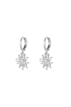 Earrings sun - Sparkle collection Silver Color Copper h5 