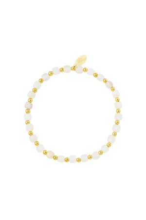 Bracelet Gold Color with stones Turquoise & Gold h5 