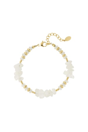 bracelet different beads - natural stones collection turquoise &  h5 