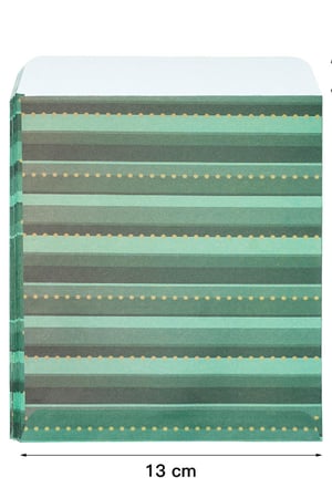 Gift Bag Merry Christmas Green Grün Papier h5 Bild3