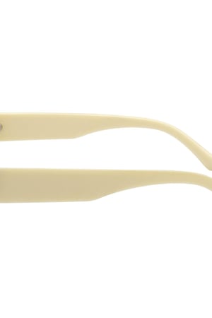 Sonnenbrille Fancy Eye Beige Metall One size h5 Bild4