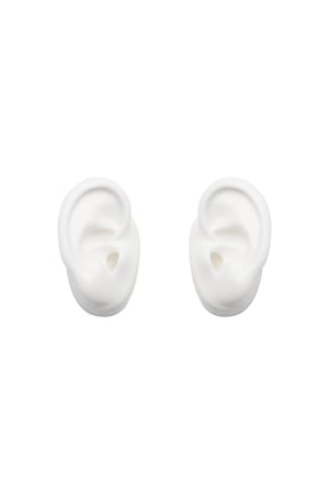 Display Ear Set White Plastic h5 