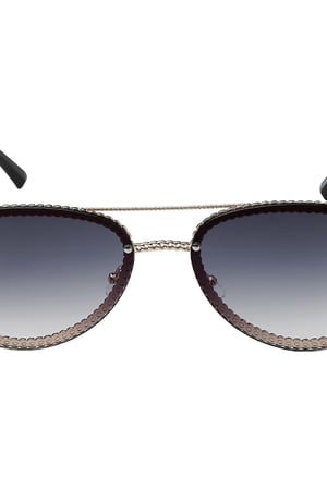 Des lunettes de soleil Argenté Plastique One size h5 Image5