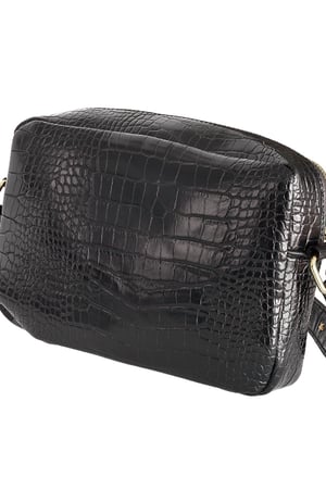 Umhängetasche kroko Silber Polyurethan h5 Bild3
