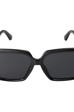 Große quadratische Sonnenbrille Braun PC One size h5 Bild6