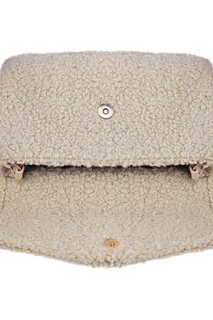 Handtas teddy basic Beige Polyester h5 Afbeelding5