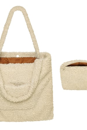 Teddy-Shopper Offwhite Polyester h5 Bild2