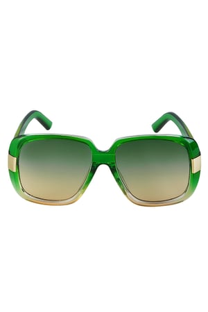 Sunglasses basic with golden details Green PC One size h5 Picture5