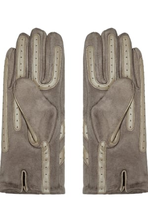 Gants Runway Beige Polyester Taille unique h5 Image2
