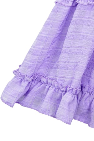 Vestido con volantes Morado XS h5 Imagen7