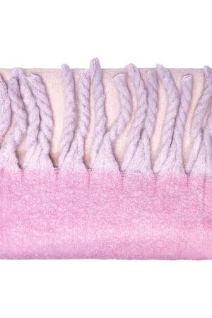 Scarf light colors Rose Polyester h5 Picture2