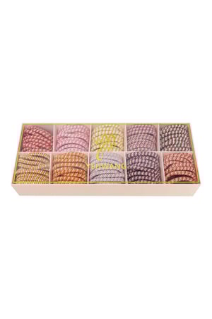Hair tie bracelets Multi Polyester h5 
