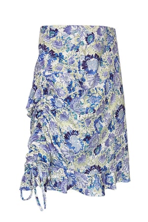 Top stampa floreale - blu M h5 Immagine7