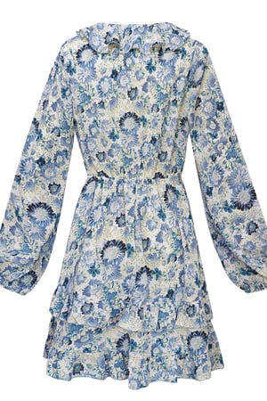 Flower-Power kleiden Blau S h5 Bild6